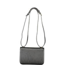 Black Polyethylene Women Handbag