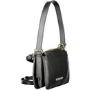Black Polyethylene Women Handbag