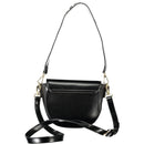 Black Polyethylene Women Handbag
