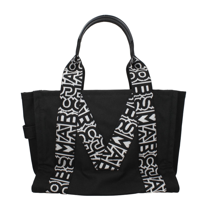 Black Fabric Shoulder Bags