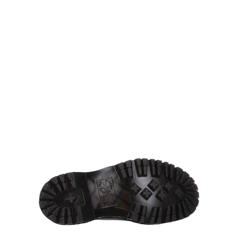 Black Leather Oxfords And Derbies