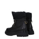 Black Polyethylene Ankle Boots