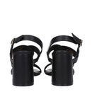 Black Leather Platforms