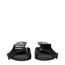 Black Leather Sandals