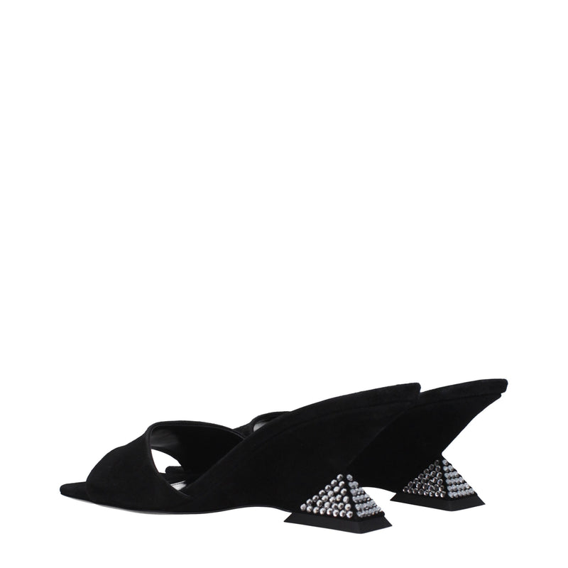 Black Leather Platforms