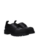 Black Leather Oxfords And Derbies