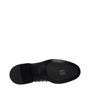 Black Leather Oxfords And Derbies