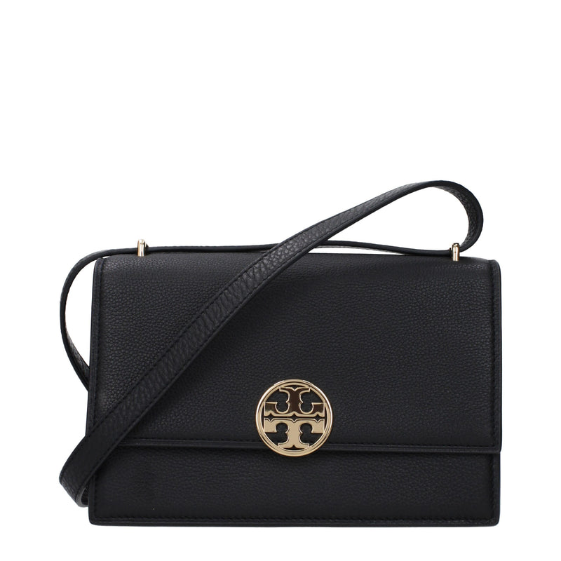 Black Leather Crossbody Bags