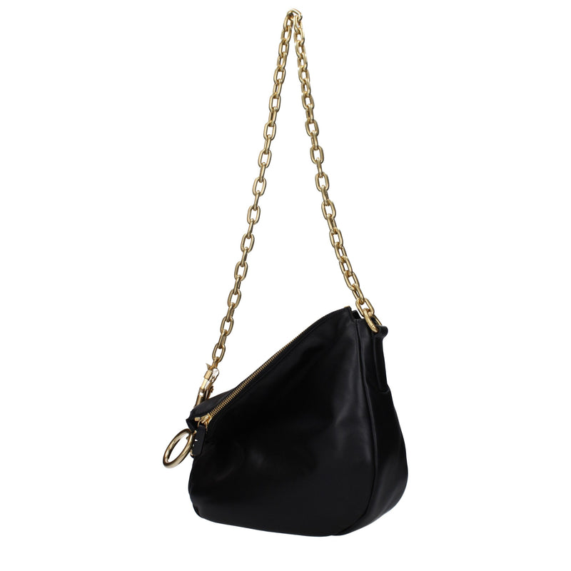 Black Leather Shoulder Bags