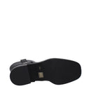 Black Leather Ankle Boots