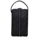 Black Leather Clutch Bags