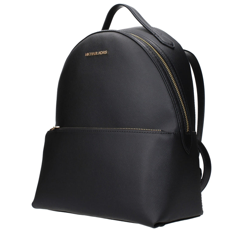 Black Leather Backpacks