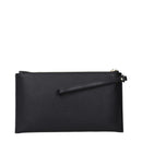 Black Leather Clutch Bags