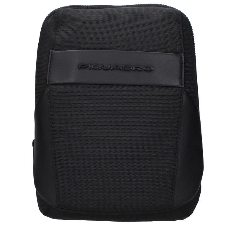 Black Fabric Crossbody Bags