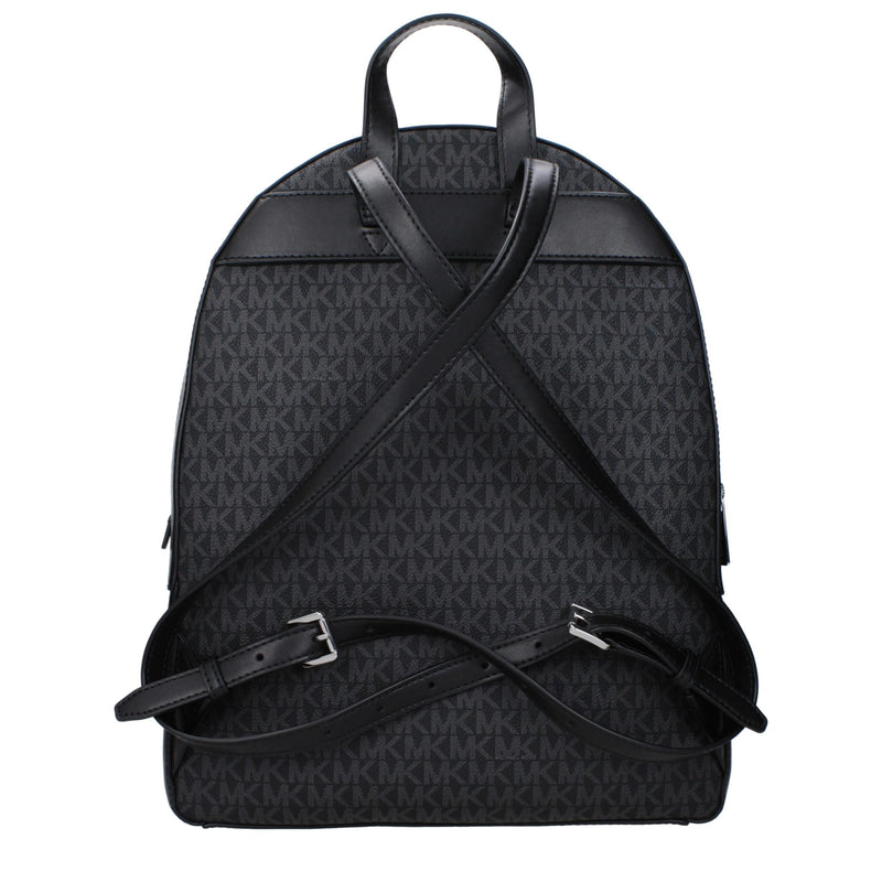 Black Fabric Backpacks