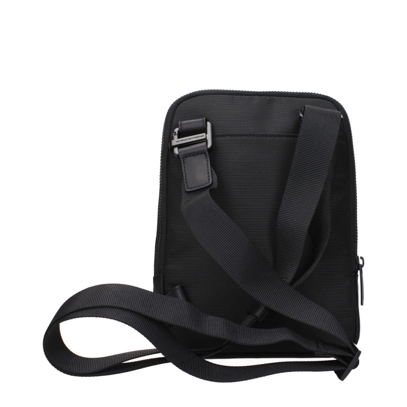 Black Fabric Crossbody Bags