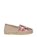 Beige Fabric Espadrilles