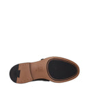 Black Leather Slip-On Loafers