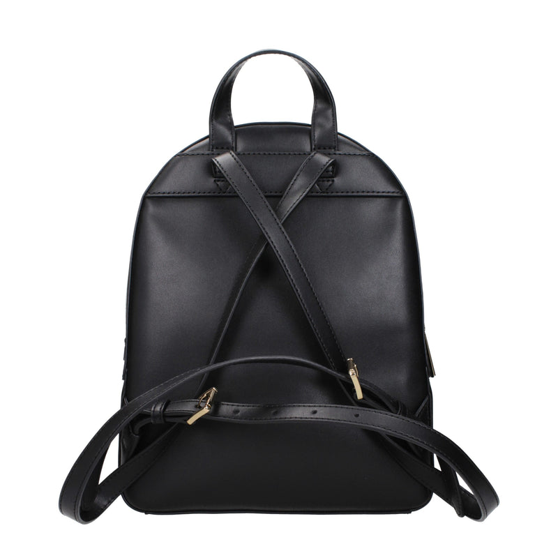 Black Leather Backpacks