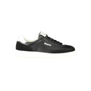 Black Leather Men Sneaker