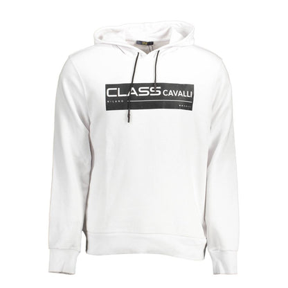 White Cotton Men's Sweater