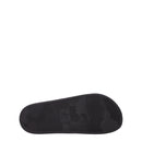 Black Cotton Slippers Sandals