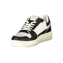 Black Leather Men Sneaker