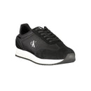 Black Leather Men Sneaker