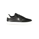 Black Leather Men Sneaker