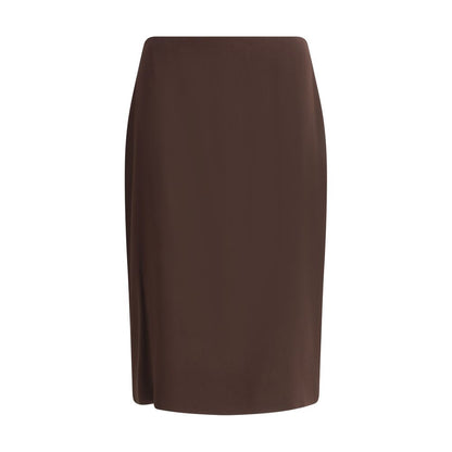 Satin midi Skirt
