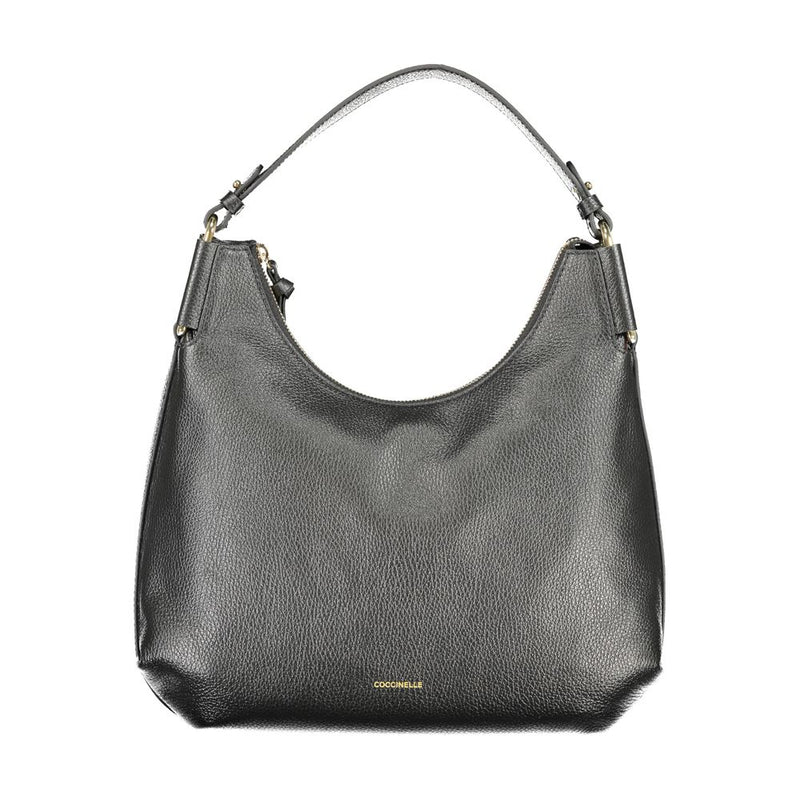 Black Leather Women Handbag