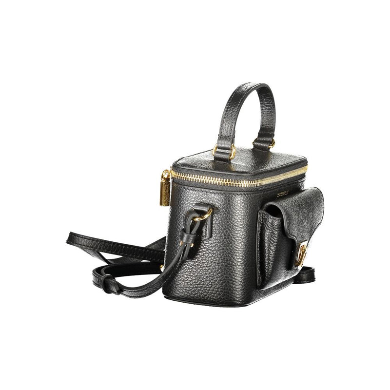 Black Leather Women Handbag