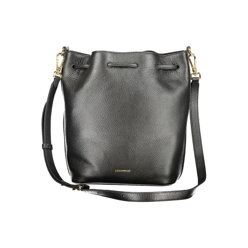 Black Leather Women Handbag