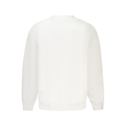 White Cotton Men's Sweater