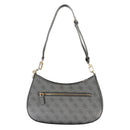 Black Polyethylene Women Handbag