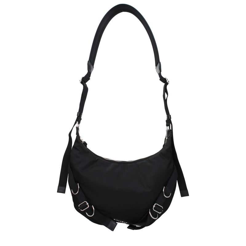 Black Nylon Crossbody Bags
