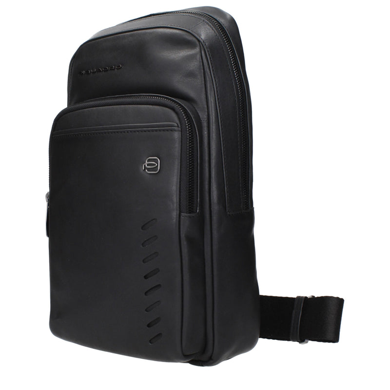 Black Leather Crossbody Bags