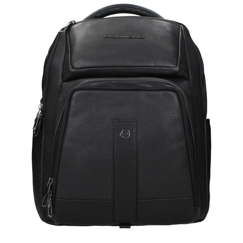 Black Leather Backpacks