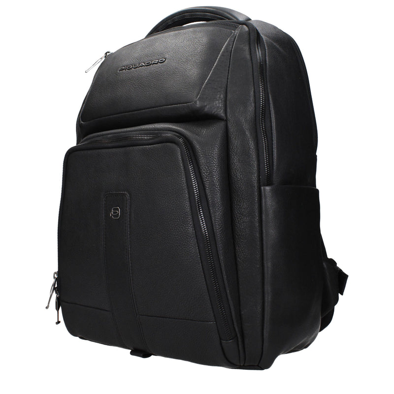 Black Leather Backpacks
