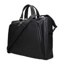Black Leather Business And Laptop Bags