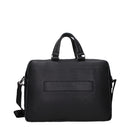 Black Leather Business And Laptop Bags