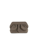 Bios suede Clutch Bag