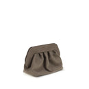 Bios suede Clutch Bag