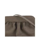 Bios suede Clutch Bag