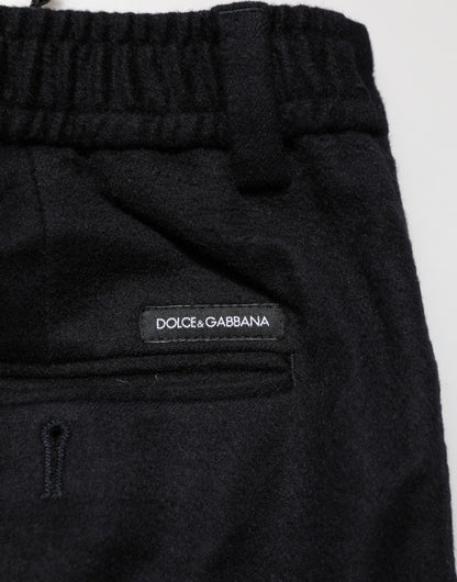 Black Cashmere Dress Formal Trouser Pants
