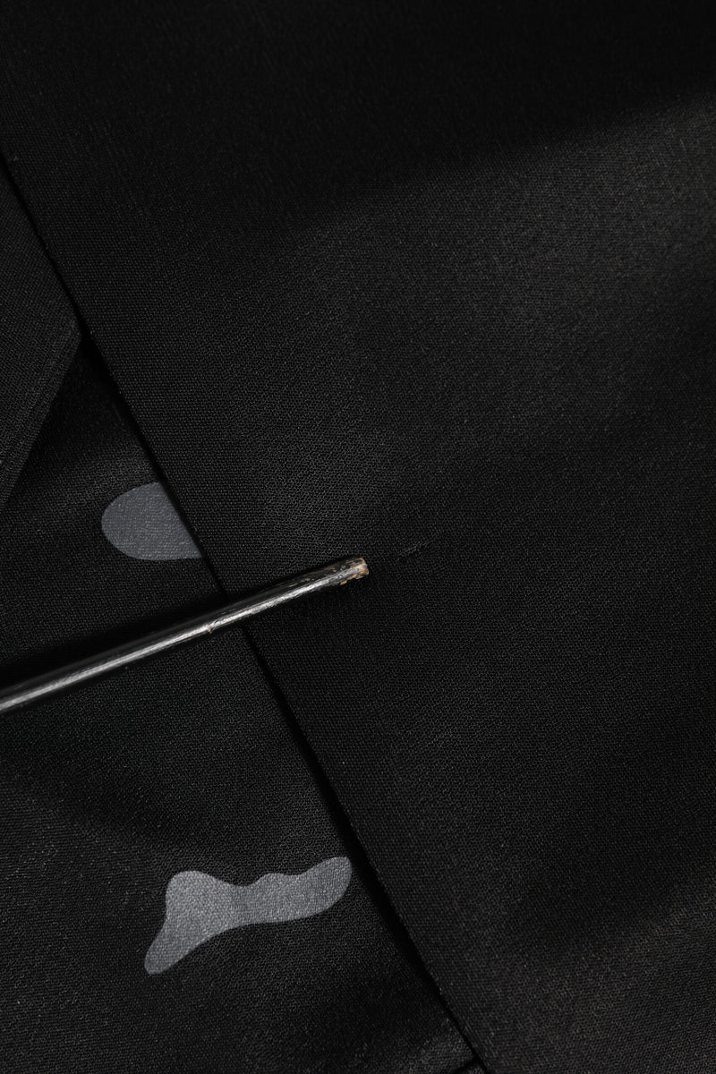 Black Camouflage Round Neck Sweatshirt Sweater