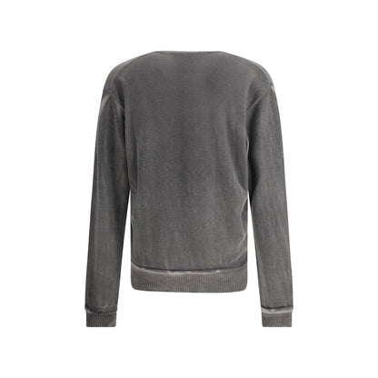 V neck Grey Sweater