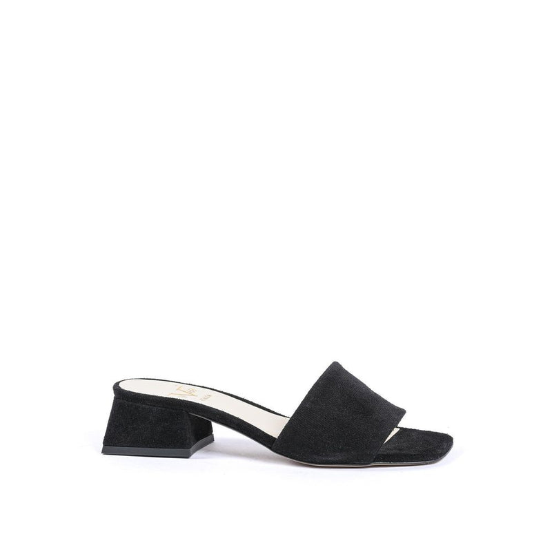 Black Leather Sandal