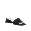 Black Leather Sandal