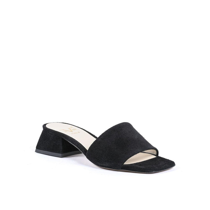 Black Leather Sandal